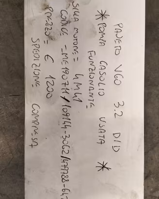POMPA GASOLIO UATA PAJERO V60 3.2 DID