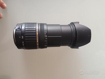 TeleObiettivo Tamron 18-200 Canon Ef eos