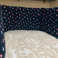 Paracolpi imbottito  per lettino nuovo