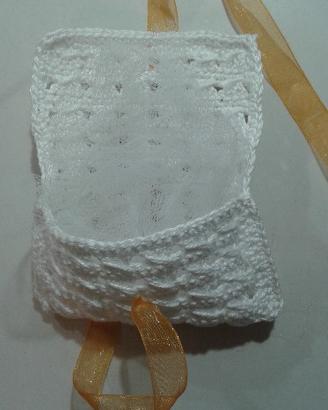 Portaconfetti uncinetto