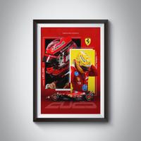 quadro ferrari f1