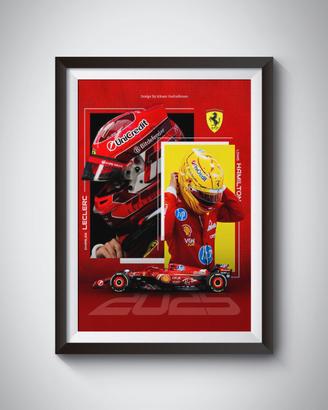 quadro ferrari f1