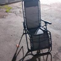 sedia a sdraio pieghevole 