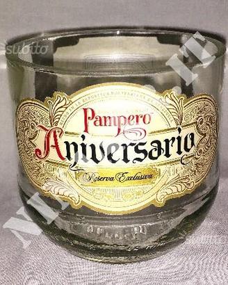 Vaso artigianale bottiglia Rum Pampero Aniversario