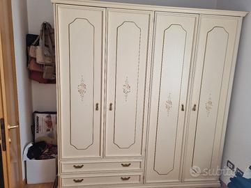 camera bambina-ragazza dipinta a mano stile venezi