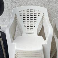 Sedie in plastica dura