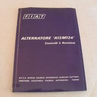 Libretto Fiat Alternatore A12M124