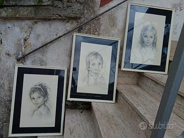 quadri a carboncino
