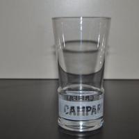 Campari -6  bicchiere vintage pubblicitario