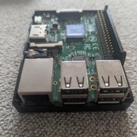 Raspberry pi 3 model b+ v1.2 con case in alluminio