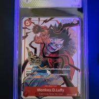 Carta gradata one piece luffy st01-012 graad 9