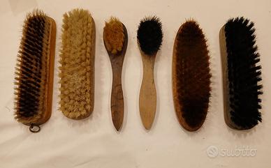 Set di 6 di spazzole da calzolaio vintage