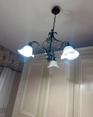 Set di illuminazione  lampadario + 2 Abat-jour