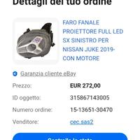 pezzi muso nuovi Nissan Juke aprile 2023