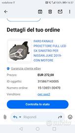 pezzi muso nuovi Nissan Juke aprile 2023