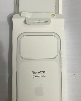 Apple Custodia MagSafe trasparente iPhone 17 pro