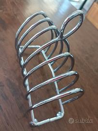 porta pane in acciaio inox