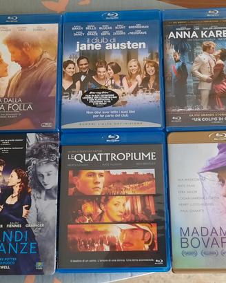 Lotto di 6 blu ray