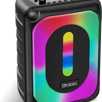 Cassa Bluetooth Potente con Luci, 24Ore Playtime