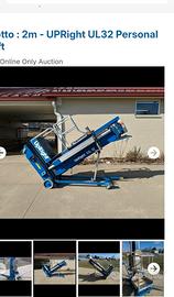 piattaforma aerea verticale m 11,7