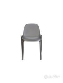 Sedia Broom Antracite Emeco design Philippe Stark