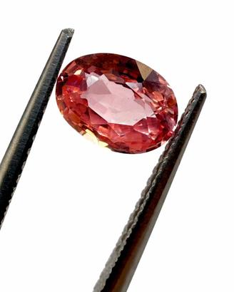 Zaffiro Nat Padparadscha Ceylon 1,33 ct Unheat
