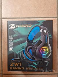 Cuffie da gaming Ozeino ZW1 con led e microfono
