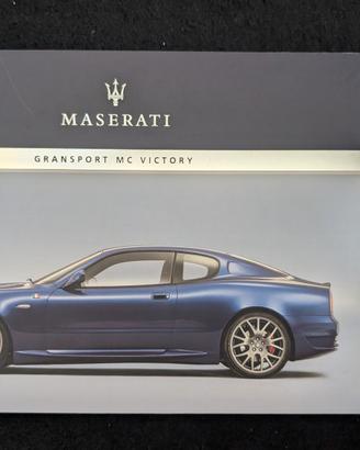 manuale uso e manutenzione Maserati gransport mc