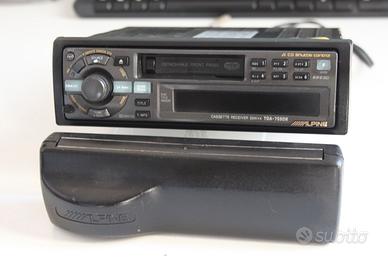 AUTORADIO ALPINE TDA 7550R Frontalino Estraibile v