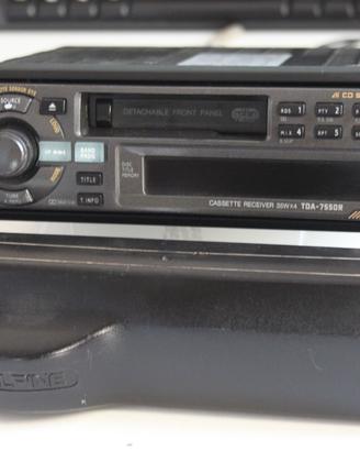 AUTORADIO ALPINE TDA 7550R Frontalino Estraibile v