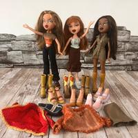 3 bambole Bratz con accessori 2001/2003
