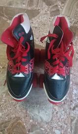 Pattini a Rotelle Quad Skates Neri e Rossi
