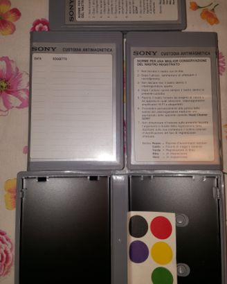 Sony 4 custodie antimagnetiche