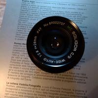 obbiettivo soligor 28mm  f 2,8 macro per fujica