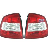 FANALI PER OPEL ASTRA G 3P 5P 97-04 LED ROSSO CROM