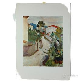 ARDENGO SOFFICI  COLLEZIONE PRIVATA POSTER