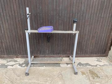 Cavalletto manutenzione biciclette