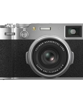Fujifilm X-100 VI Silver - Garanzia Ufficiale Fuji