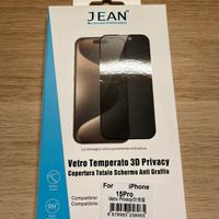 Vetro Temperato Privacy Rinforzato iPhone 15 Pro