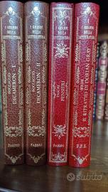 4 volumi "I Grandi Della Letteratura"  Fabbri edit