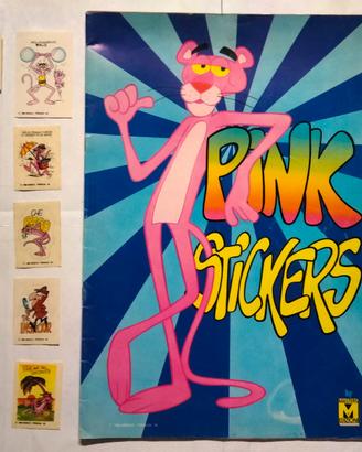 Album e figurine Pink Stickers Pantera Rosa 1988