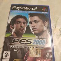PES 2008 per PlayStation 2