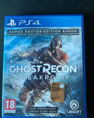 Ghost Recon breakpoint Auroa edition ps4