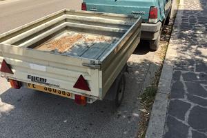 fiat panda 900 i.e. gancio traino più carrello.