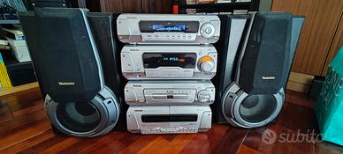 impianto stereo Tecnics SC-DV170 anche DVD