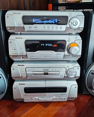 impianto stereo Tecnics SC-DV170 anche DVD