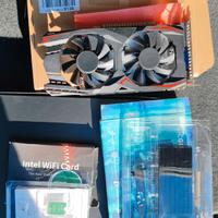 scheda grafica + wifi card + PCI-e Ethernet Card