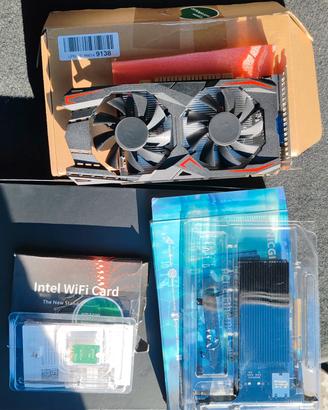 scheda grafica + wifi card + PCI-e Ethernet Card