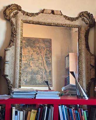 Specchio+ cornice Belle Epoque entrambi autentici