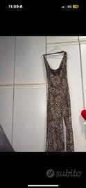 vestito leopardato